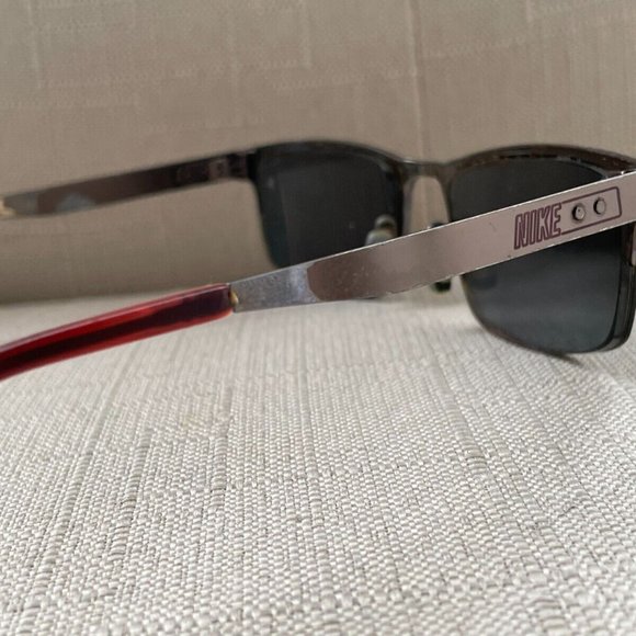 Nike Men Eyeglasses frame Brown Tone Half Rim Glasses 53[]18 140 - Picture 11 of 12